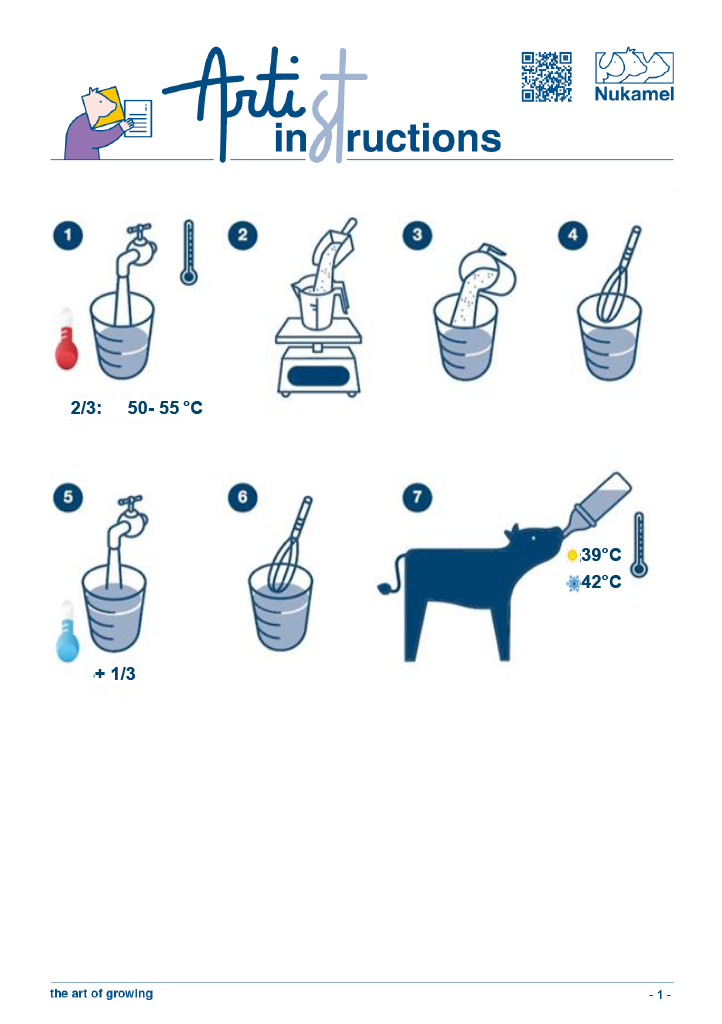 Arti Tips: Mixing Instructions 50-55°c image